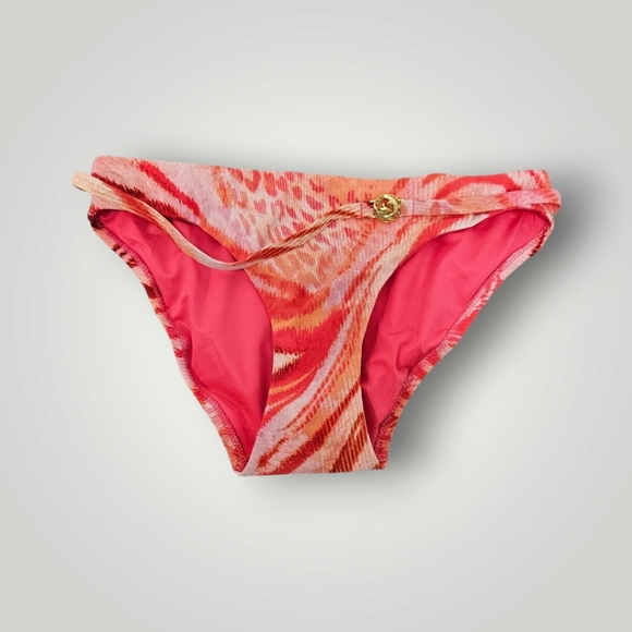 Natori‎ Swim Bottom Womens S Swimwear Dara Beach Tropical Animal Print - Picture 1 of 11